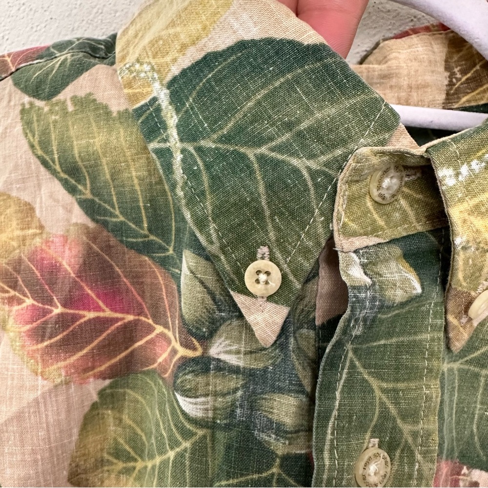 Reyn Spooner Mens Short Sleeve Tropical Hawaiian Shirt Size XL - Picture 8 of 11
